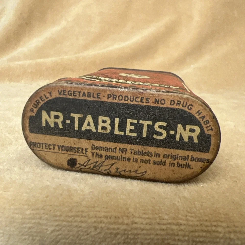 Vintage Advertising Tin NR- Tablets